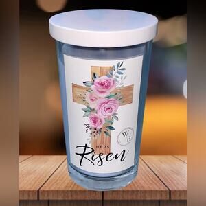 NEW! Western Brook Tropicana Blossom Candle 11.5oz “He is Risen”